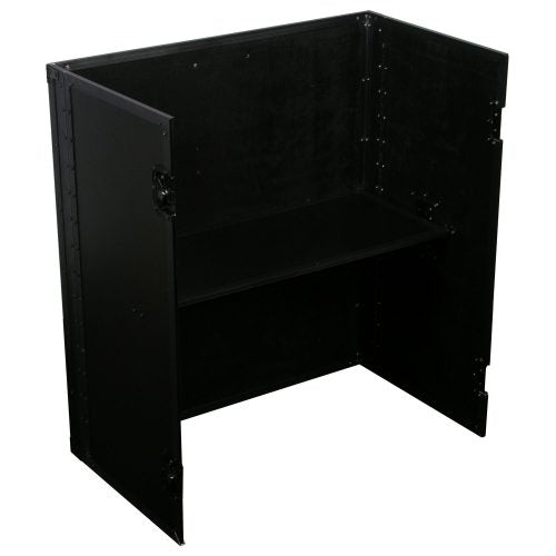 Odyssey FZF3336BL - 33" Wide x 36" Tall Black DJ Fold-out Stand