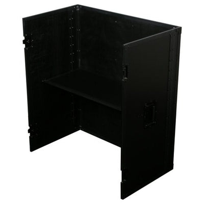 Odyssey FZF3336BL - 33" Wide x 36" Tall Black DJ Fold-out Stand