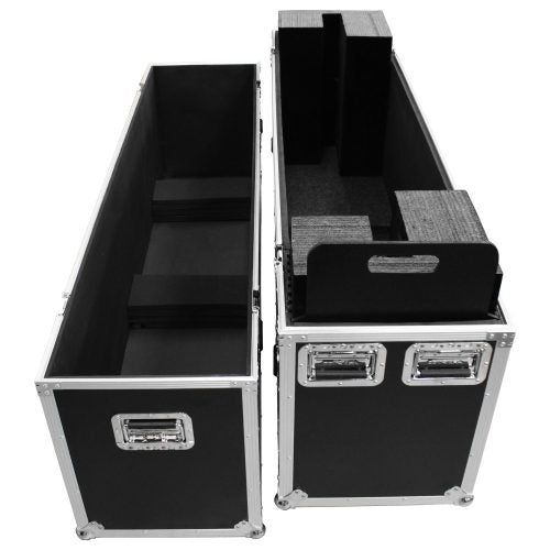 Odyssey FZFSM65W - 60-65" Flat Screen Monitor Flight Case with Casters