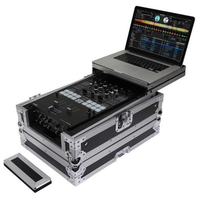 Odyssey FZGS10MX1XD - 10" Format DJ Mixer Case with Extra Deep Rear Compartment