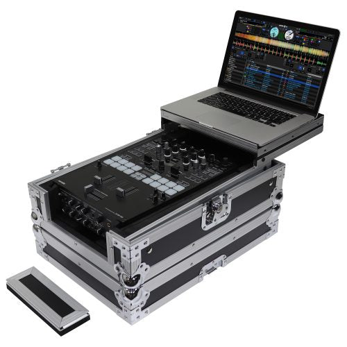 Odyssey FZGS10MX1XD - 10" Format DJ Mixer Case with Extra Deep Rear Compartment