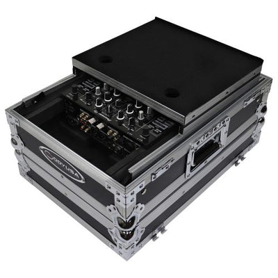 Odyssey FZGS10MX1XD - 10" Format DJ Mixer Case with Extra Deep Rear Compartment