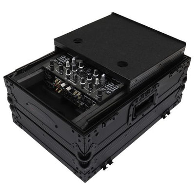 Odyssey FZGS10MX1XDBL - Black 10" Format DJ Mixer Case with Extra Deep Rear Compartment