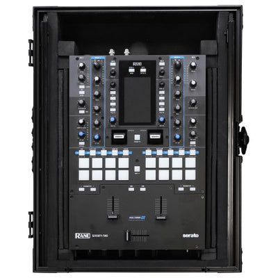 Odyssey FZGS10MX1XDBL - Black 10" Format DJ Mixer Case with Extra Deep Rear Compartment