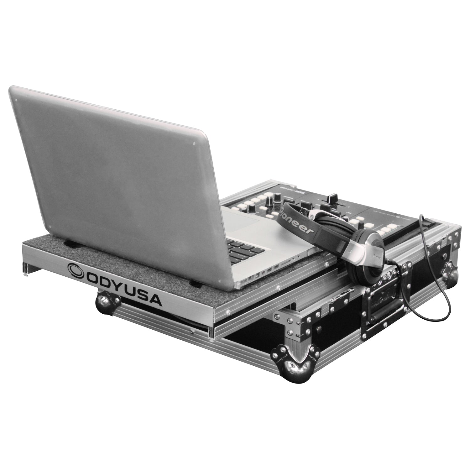 Odyssey FZGS12RANE64 - Rane Sixty-Four 12" Mixer Flight Case with Glide Platform