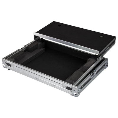Odyssey FZGSATOMNISDUO - AlphaTheta OMNIS-DUO Flight Case with Glide Style Laptop Platform