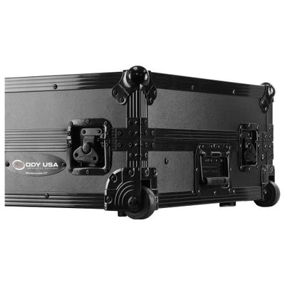 Odyssey FZGSDDJGRV6BL1UCW - AlphaTheta DDJ-GRV6 1U Case in Black with Patented Glide Platform and Corner Wheels.