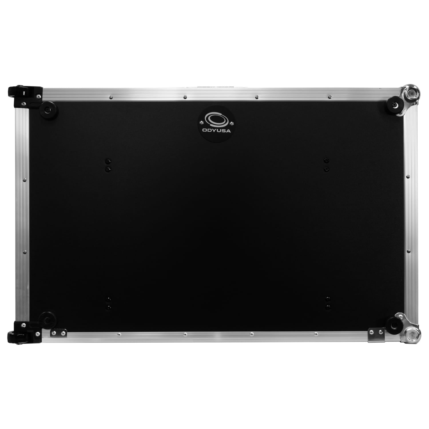 Odyssey FZGSDDJREV5CW - Odyssey DDJ-REV5 1U Flight Case with Glide Style Laptop Platform and Corner Wheels