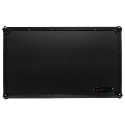 Odyssey FZGSDDJREV7WBL - Pioneer DDJ-REV7 Black Glide Style Flight Case with Wheels and Laptop Platform
