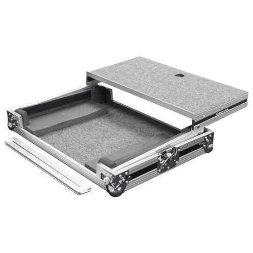 Odyssey FZGSDJC1 - Universal Small / Medium Size DJ Controller Flight Case with Glide Platform