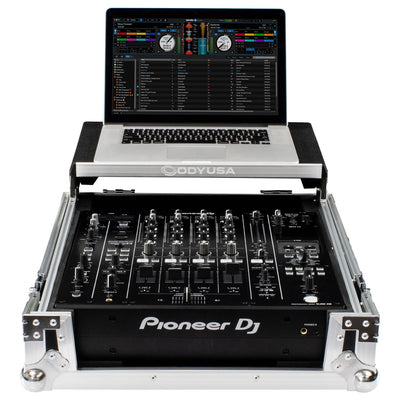 Odyssey FZGSDJMA9 - Pioneer DJ DJM-A9 Flight Case with Glide Style Laptop Platform