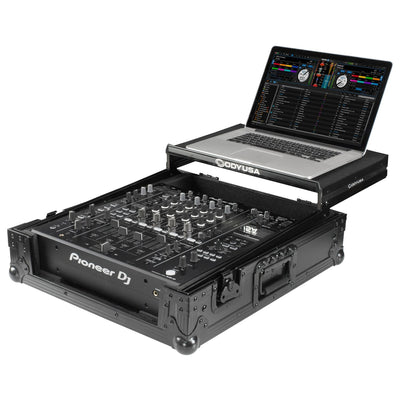 Odyssey FZGSDJMA9BL -  Pioneer DJ DJM-A9 Black Label Flight Case with Glide Style Laptop Platform