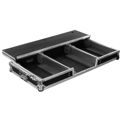 Odyssey FZGSDJMA9CDJW - Glide Style DJ Coffin Flight Case with Wheels for DJM-A9 and CDJ-3000 or Similar Size Gear