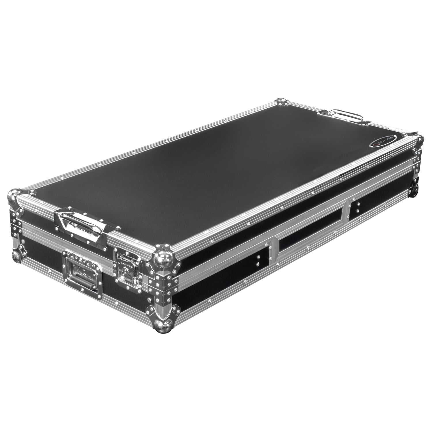 Odyssey FZGSDJMA9CDJW - Glide Style DJ Coffin Flight Case with Wheels for DJM-A9 and CDJ-3000 or Similar Size Gear