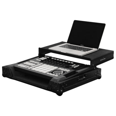 Odyssey FZGSMASCHINESBL - Black Native Instruments Maschine Studio Flight Case with Glide Platform