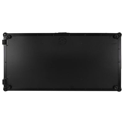 Odyssey FZGSP12CDJW2BL - Odyssey Full Glide Platform Black Label DJ Coffin Flight Case for 12″ Format DJ Mixer and Two Large Format Media Players