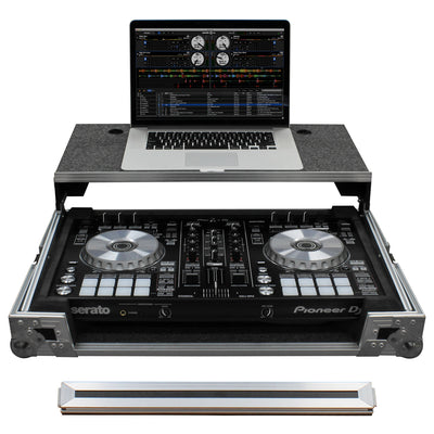 Odyssey FZGSPIDDJSR2 - Pioneer DDJ-SR2 Flight Case with Glide Platform.
