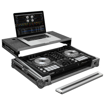 Odyssey FZGSPIDDJSR2 - Pioneer DDJ-SR2 Flight Case with Glide Platform.