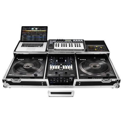 Odyssey FZGSPRA1272W - Rane Seventy / Seventy-Two and Rane Twelve Remixer Glide Style DJ Coffin Case.