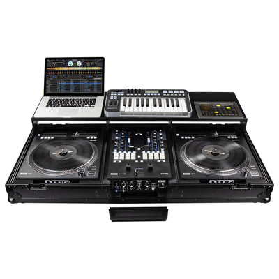 Odyssey FZGSPRA1272WBL - Rane Seventy / Seventy-Two and Rane Twelve Remixer Black Glide Style DJ Coffin Case.