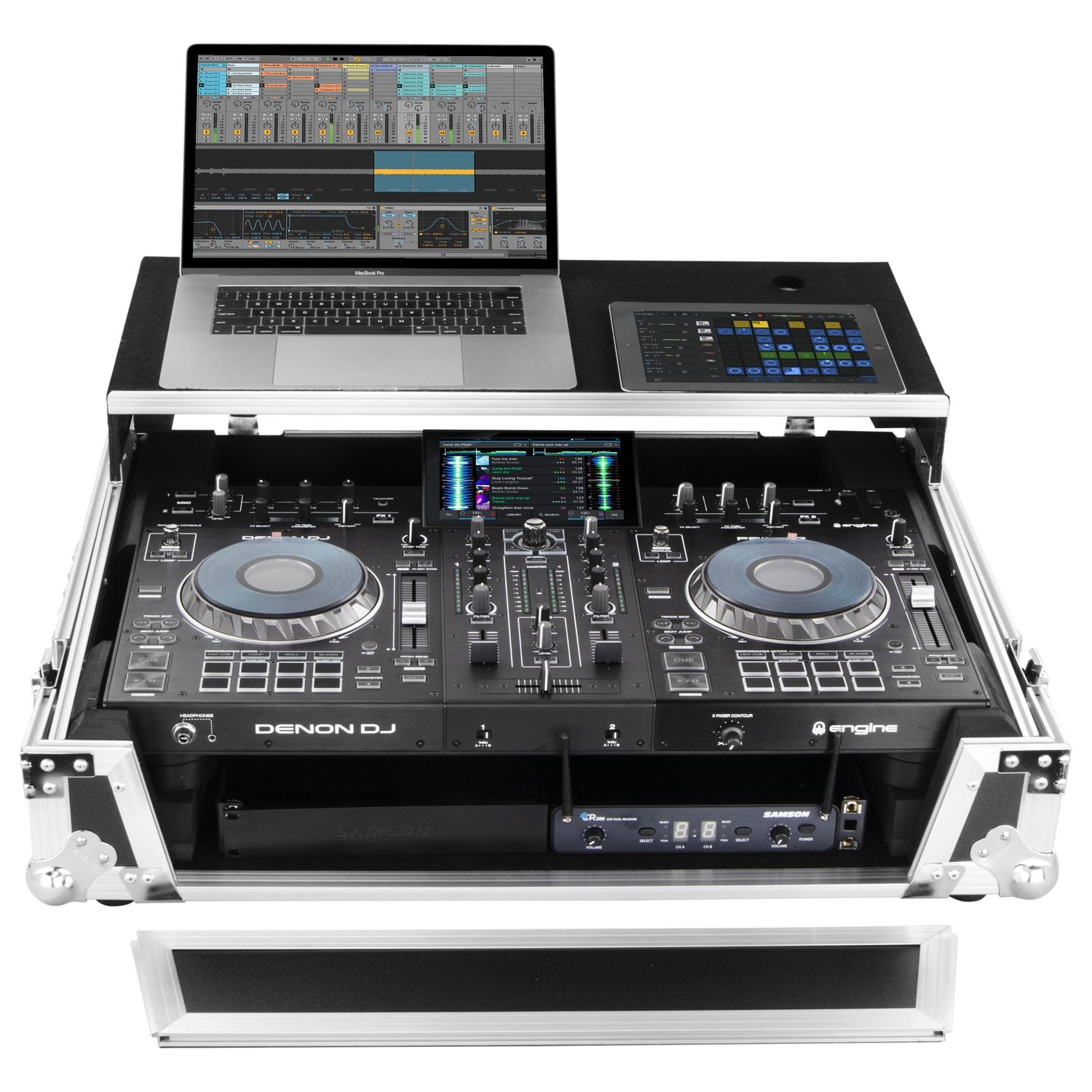 Odyssey FZGSPRIME2 - Denon Prime 2 Glide Style Flight Case