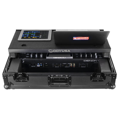 Odyssey FZGSPRIME2BL - Denon Prime 2 Glide Style Black Flight Case