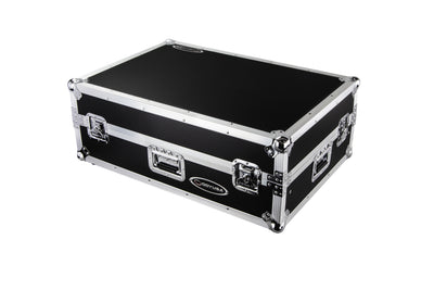 Odyssey FZGSPRIME4W2 - Denon Prime 4 Flight Case with Patented Glide Laptop Platform and 2U Rack Space