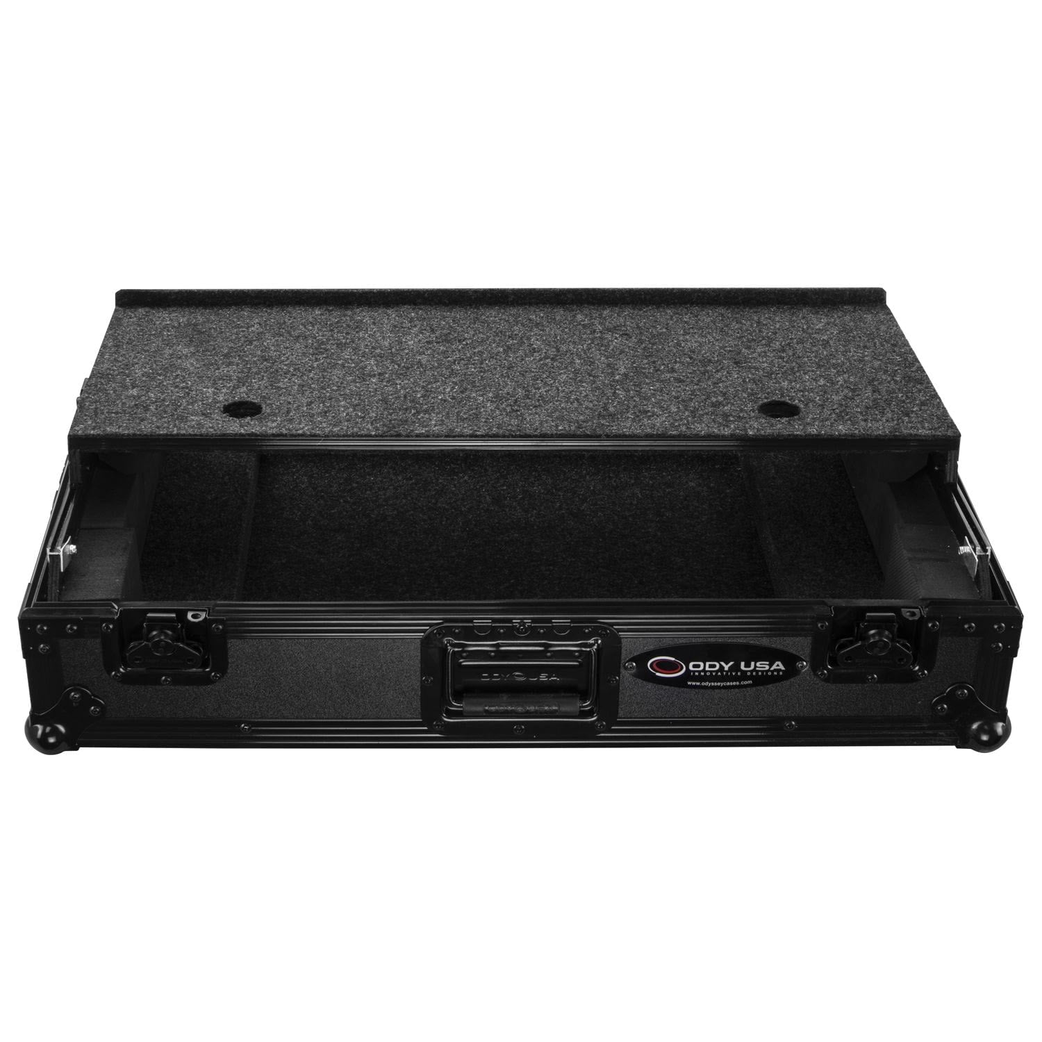 Odyssey FZGSRANEONEWBL - Rane ONE/ONE MKII Flight Case in Black with Patented Glide Platform