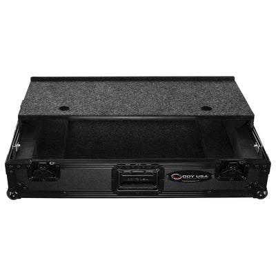 Odyssey FZGSRANEONEWBL - Rane ONE/ONE MKII Flight Case in Black with Patented Glide Platform