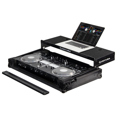 Odyssey FZGSREV7WBL - Pioneer DDJ-REV7 Black Label Glide Style Flight Case with Wheels.