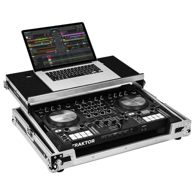 Odyssey FZGSTKS4MK3 - Native Instruments Traktor Kontrol S4 MK3 Flight Case with Glide Platform