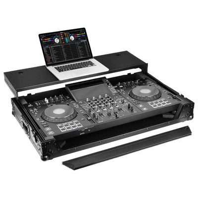 Odyssey FZGSXDJAZWBL - Odyssey AlphaTheta XDJ-AZ Black Label Flight Case with Glide Style Laptop Platform and Wheels.