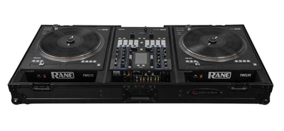 Odyssey FZRANE1272WBL - Coffin, All Black, Fits a Rane Seventy-Two + 2 Rane Twelve in Battle Position