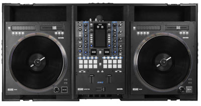 Odyssey FZRANE1272WBL - Coffin, All Black, Fits a Rane Seventy-Two + 2 Rane Twelve in Battle Position