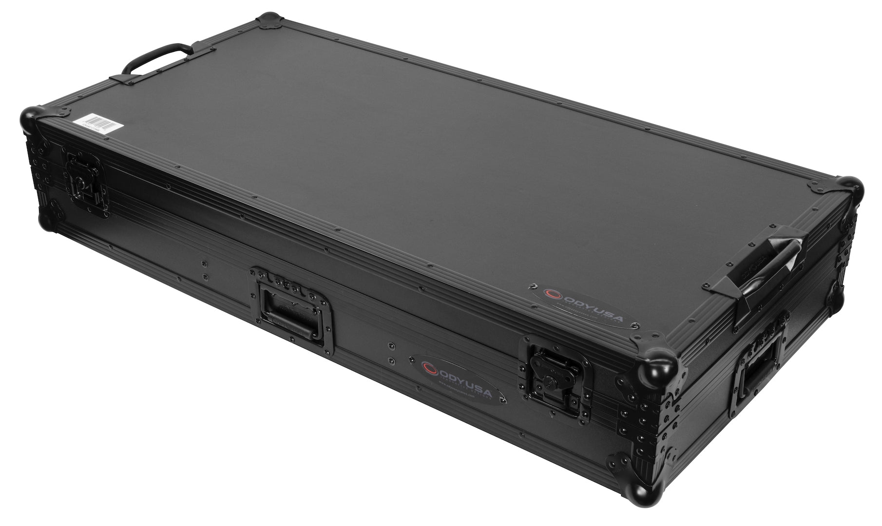 Odyssey FZRANE1272WBL - Coffin, All Black, Fits a Rane Seventy-Two + 2 Rane Twelve in Battle Position