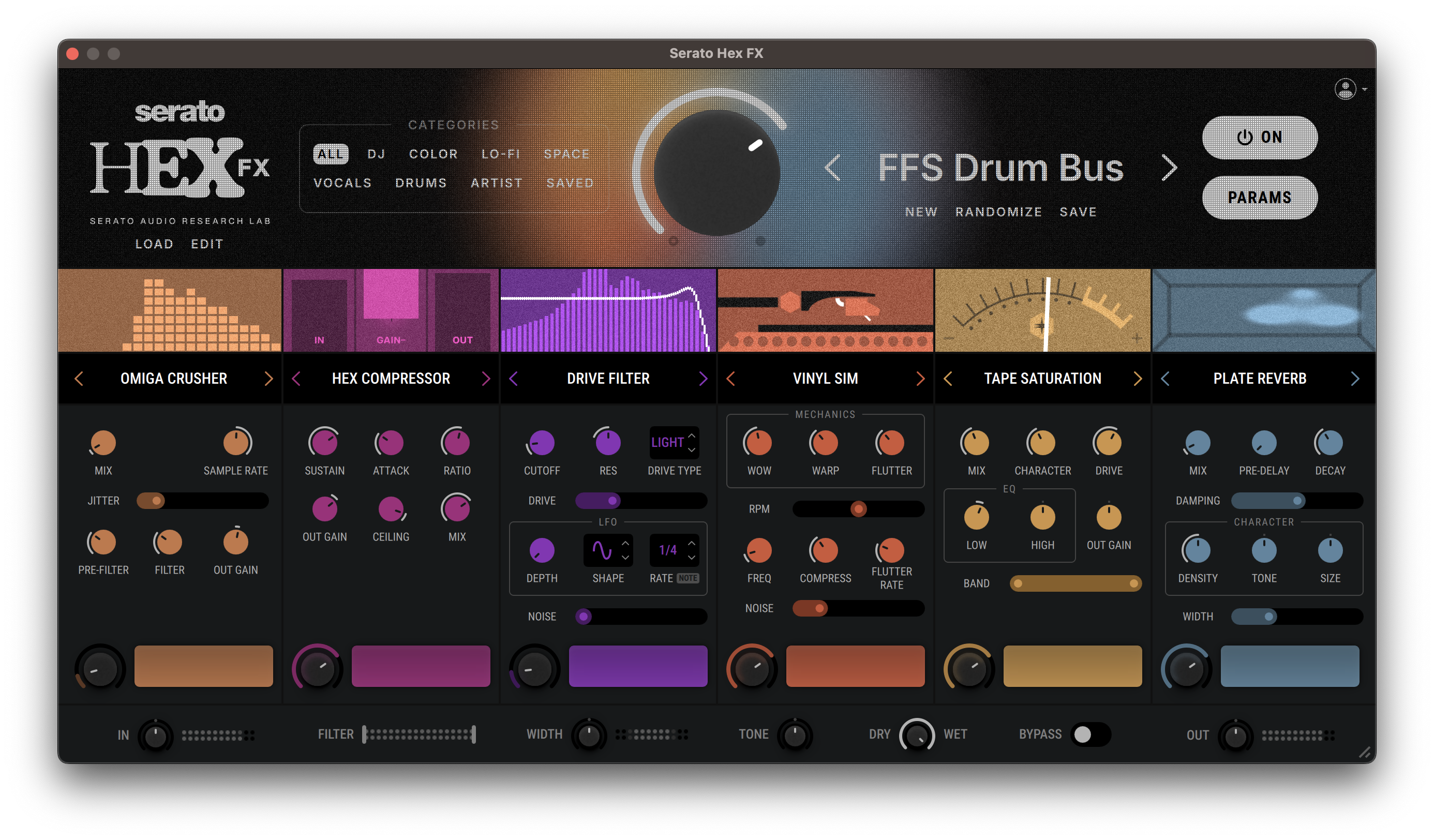 Serato Hex FX - All-in-one multi-FX Plugin for Sonic Alchemists (Download)