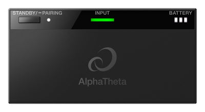 AlphaTheta HDJ-F10-TX - Professional Wireless DJ Headphones With HP-TX01 Transmitter