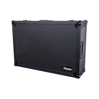 Headliner HL10019 - Pitch Black Low Profile Flight Case with Wheels for Pioneer DJ XDJ-RX3 Controller