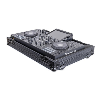 Headliner HL10019 - Pitch Black Low Profile Flight Case with Wheels for Pioneer DJ XDJ-RX3 Controller