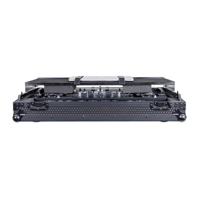 Headliner HL10021 - Pitch Black Flight Case with Laptop Platform & Wheels for Pioneer DJ DDJ-REV7