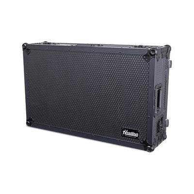 Headliner HL10021 - Pitch Black Flight Case with Laptop Platform & Wheels for Pioneer DJ DDJ-REV7