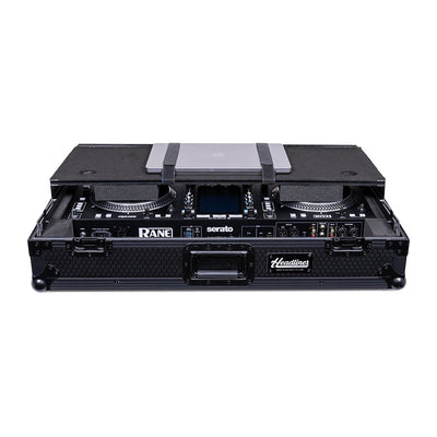 Headliner HL10027 - Pitch Black Flight Case for System One w/ Laptop Platform & Wheels