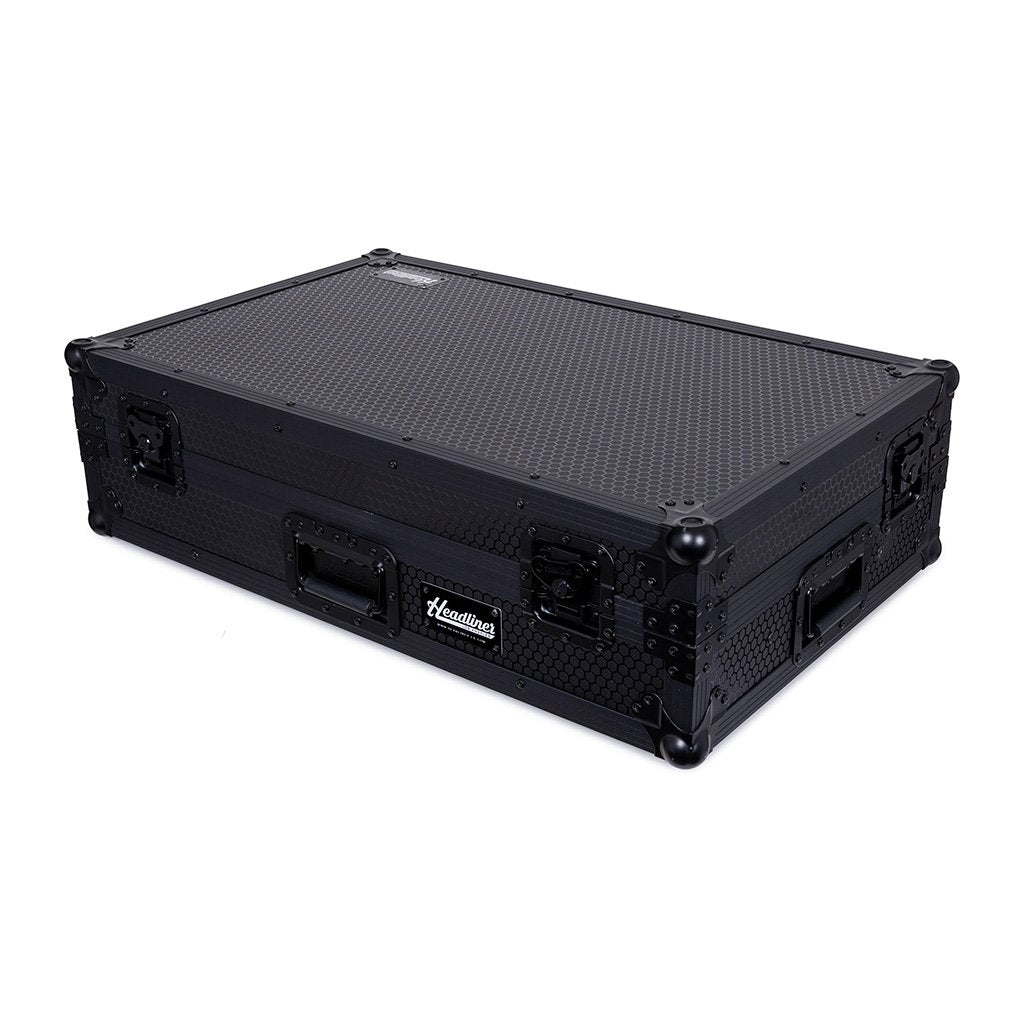 Headliner HL10027 - Pitch Black Flight Case for System One w/ Laptop Platform & Wheels