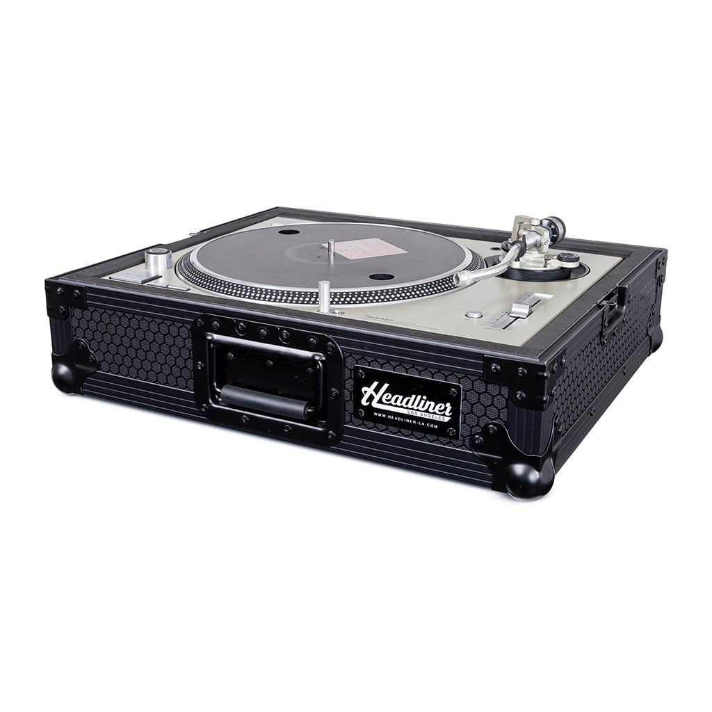 Headliner HL10205 - Pitch Black Turntable Flight Case
