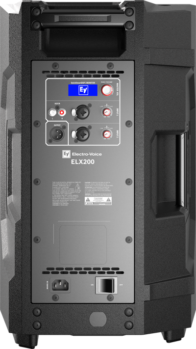 Electro-Voice ELX200-10P - 1200W, 10", 2-Way Powered Loudspeaker (Black)