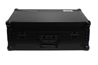 Odyssey FZ12MIXXDBL - All Black Universal 12" Format DJ Mixer Case Pro-Duty with Extra Deep Rear Cable Space