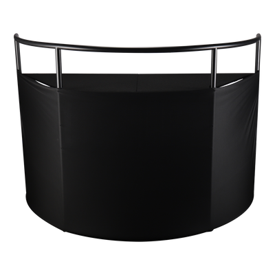 JMAZ COMMAND BOOTH - Command Booth Event Facade w/ Black and White Scrims