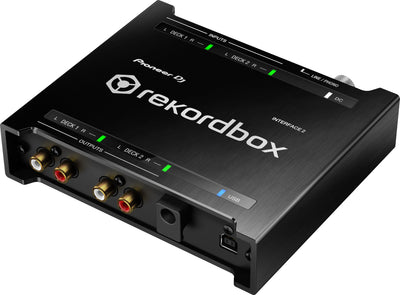 Pioneer DJ INTERFACE 2 - Audio Interface with rekordbox DJ and DVS
