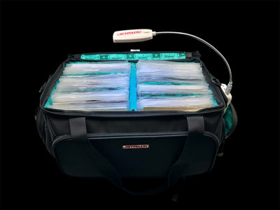 JetPack 45-PRO - Vinyl Bag, Fits up to 200 7" Vinyl, Designed by Beat Junkie