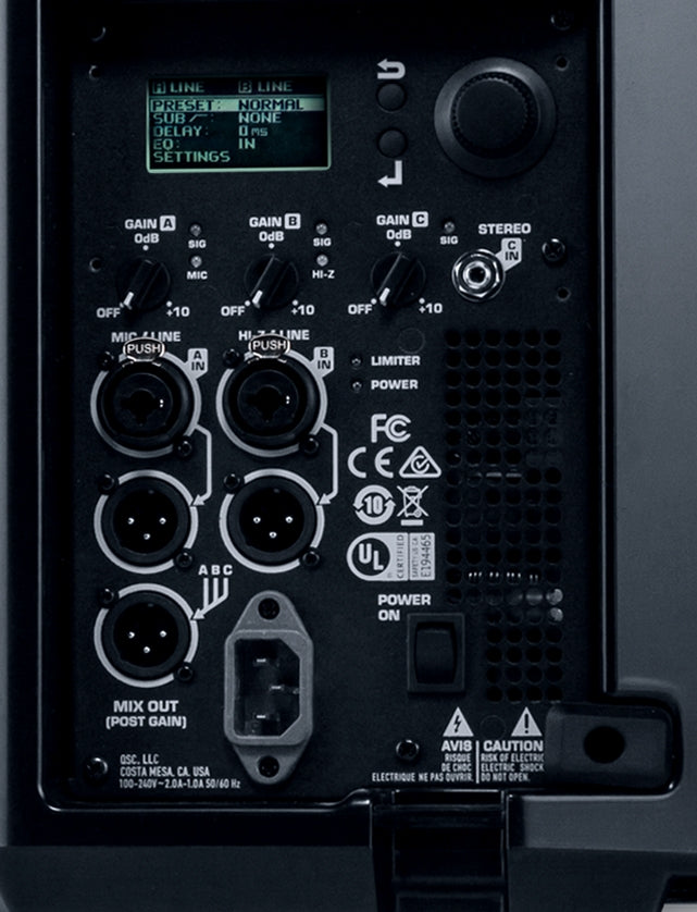 QSC K12.2 - K.2 12" Active Loudspeaker (Single)